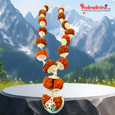 1 -14 Mukhi Rudraksha Siddha Mala with silver Cap nepali